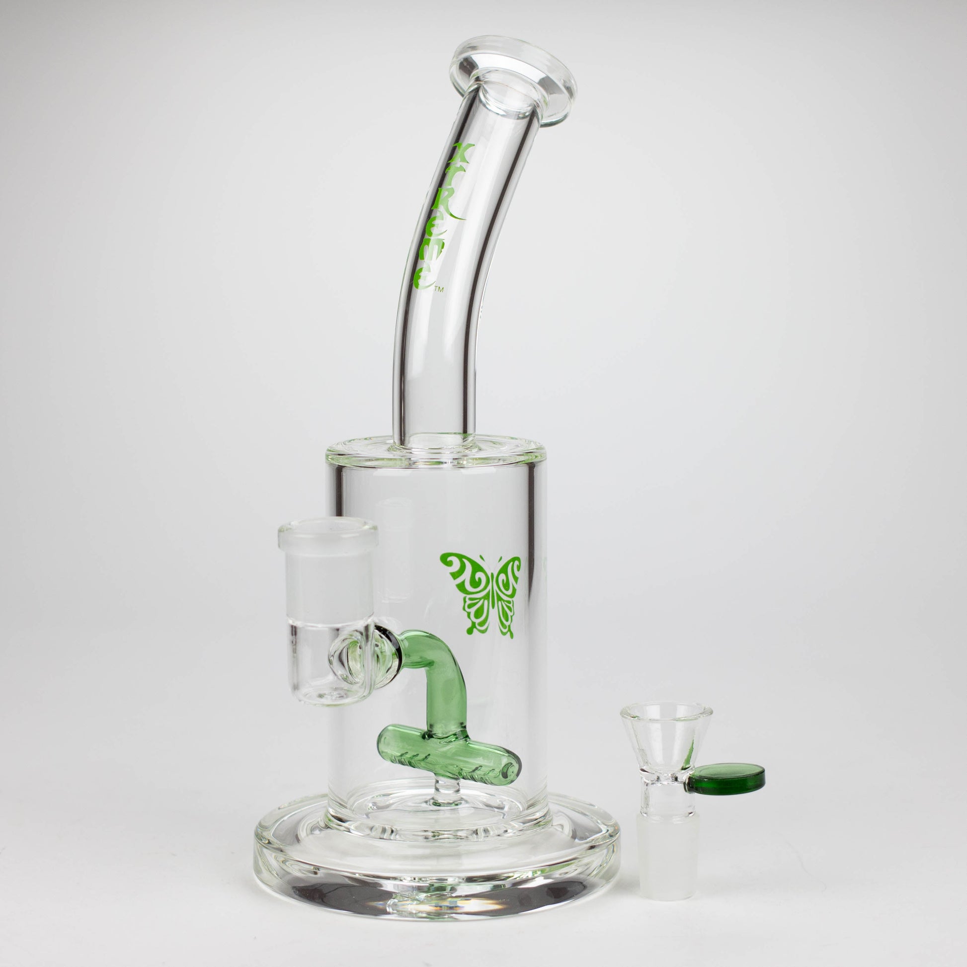 Xtreme | 10" T-diffuser glass water bong [B10]_1
