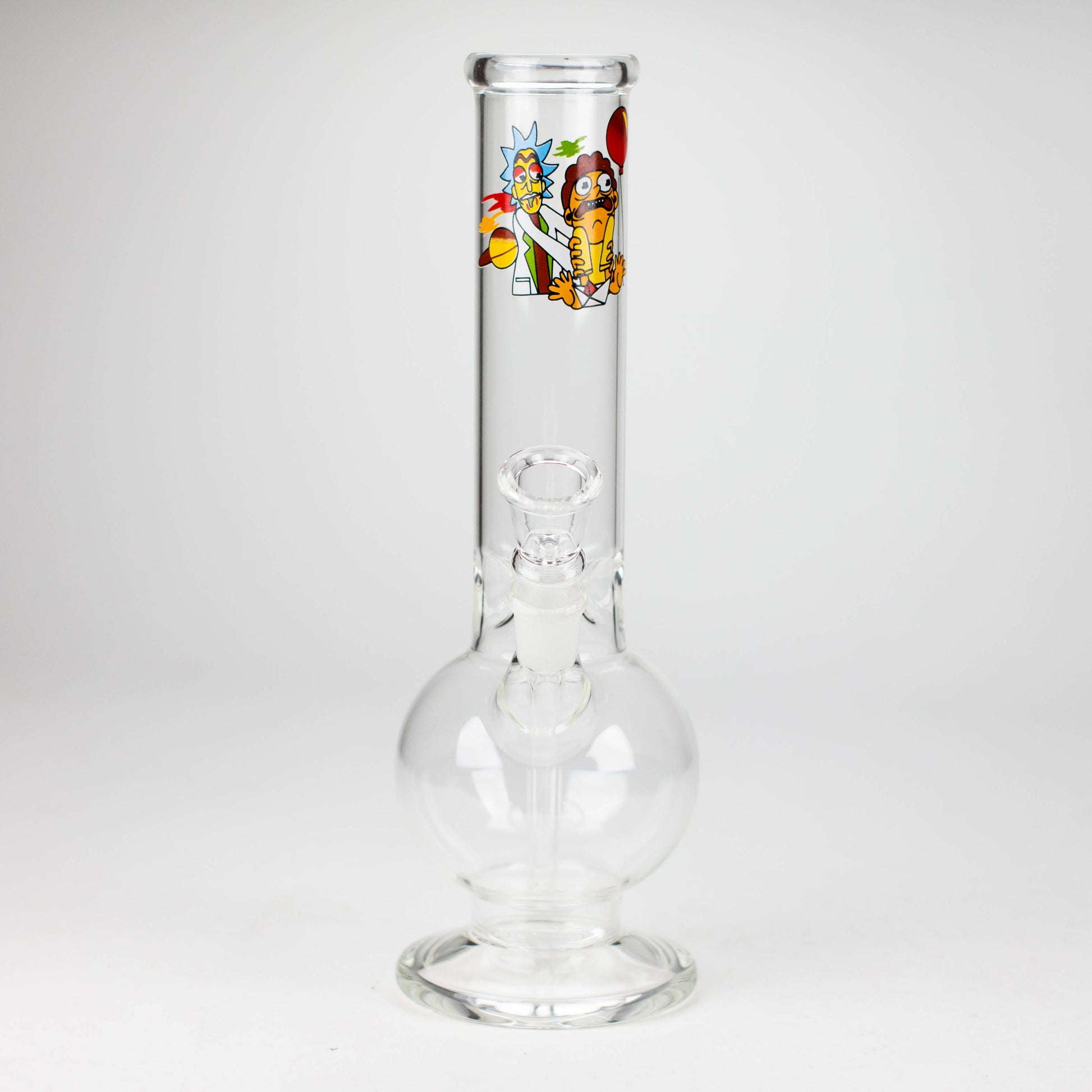 10" Clear Water pipe with cartoon tattoo-Assorted_3
