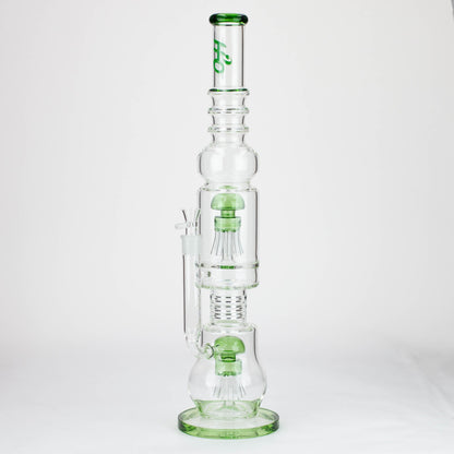 H2O | 21" Percolator glass water bong [H2O-5018]_3