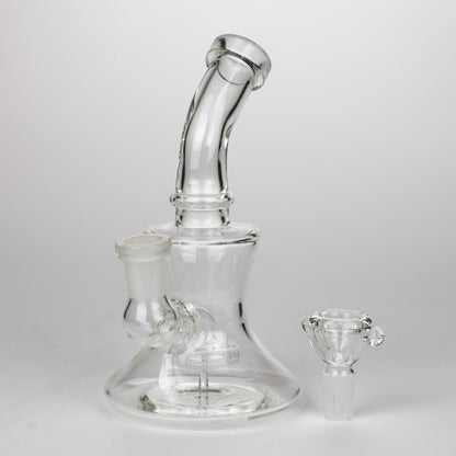 6.5" glass bong with shower head diffuser_5