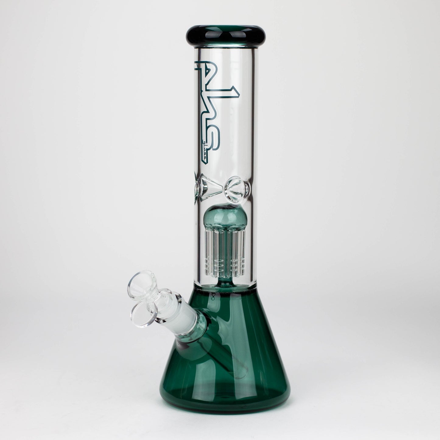 PHS | 12" Glass beaker color Bong with tree arm percolator [PHSPR-12]_12